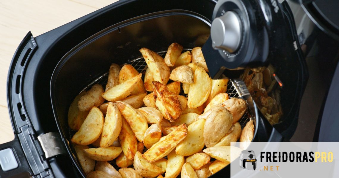 patatas fritas con freidoras sin aceite cecotec